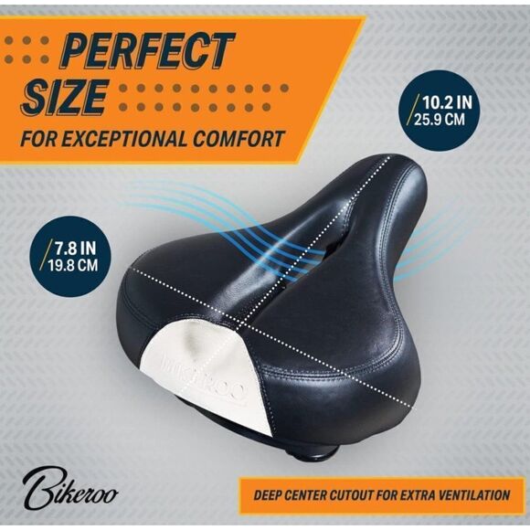 Bikeroo Comfortable Bike Saddle For Women - Picture 1 of 5